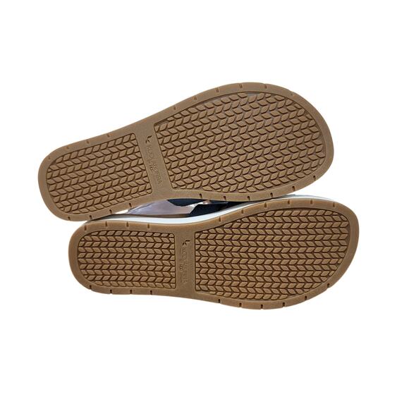 Koolaburra By UGG Blue Sparkle Slide Flip Flop 6 NWOT - Picture 5 of 7